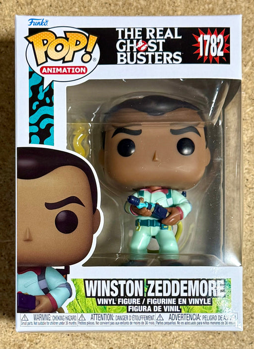 Funko Pop! Animation Winston Zeddemore #1782 The Real Ghostbusters 2024 - for just $15! 
