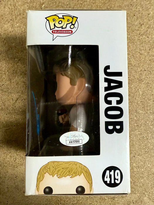 Mark Pellegrino Signed LOST Jacob Vaulted Funko Pop! #419 With JSA COA - for just $120! 