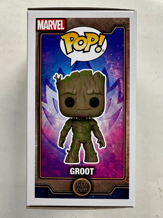 Director James Gunn Signed Funko Pop! Marvel #1203 Groot Guardians Of The Galaxy Vol. 3 GOTG 2023 With JSA COA - for just $300! 