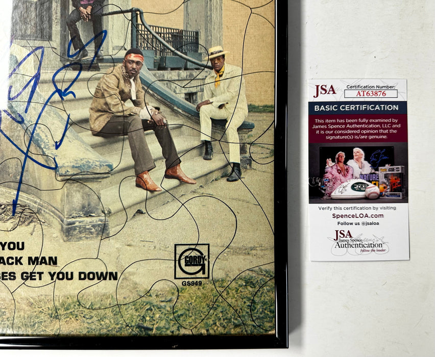 Otis Williams Signed & Framed Temptations: Puzzle People Vinyl With JSA COA - for just $150! 