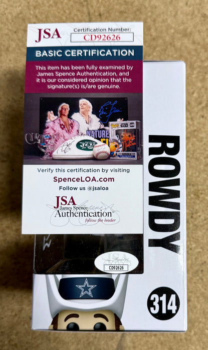 Jaydon Blue Signed NFL Dallas Cowboys Mascot Rowdy Funko Pop! #314 With JSA COA - for just $140! 