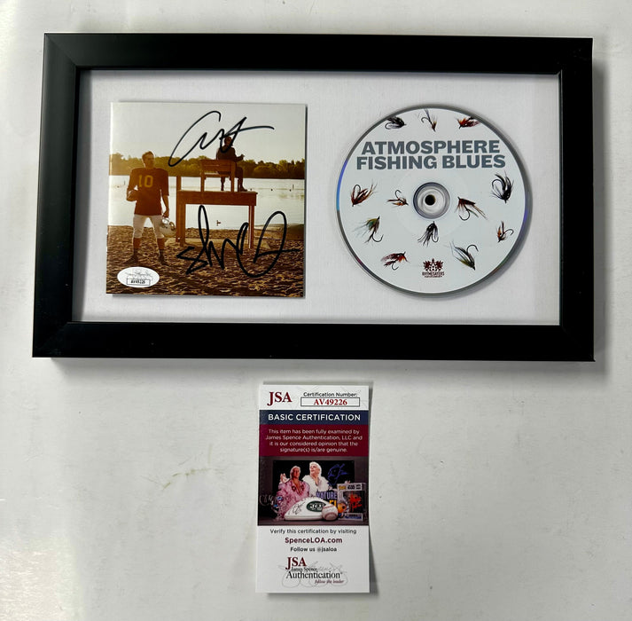 Framed & Signed Slug & Ant Of Atmosphere: Fishing Blues CD Booklet With JSA COA - for just $175! 