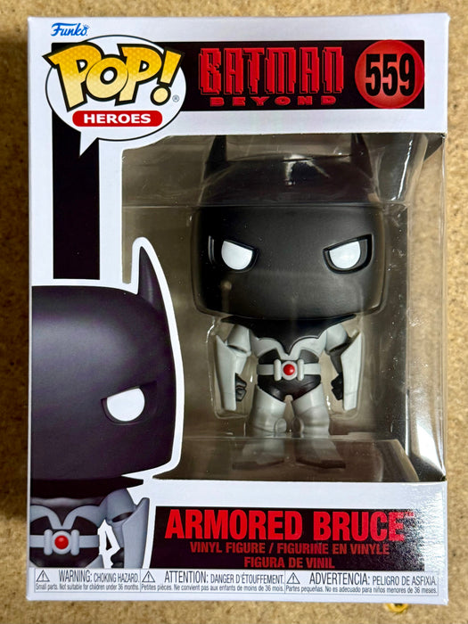 Funko Pop! DC Heroes Armored Bruce Wayne #559 Batman Beyond 2025 - for just $12! 