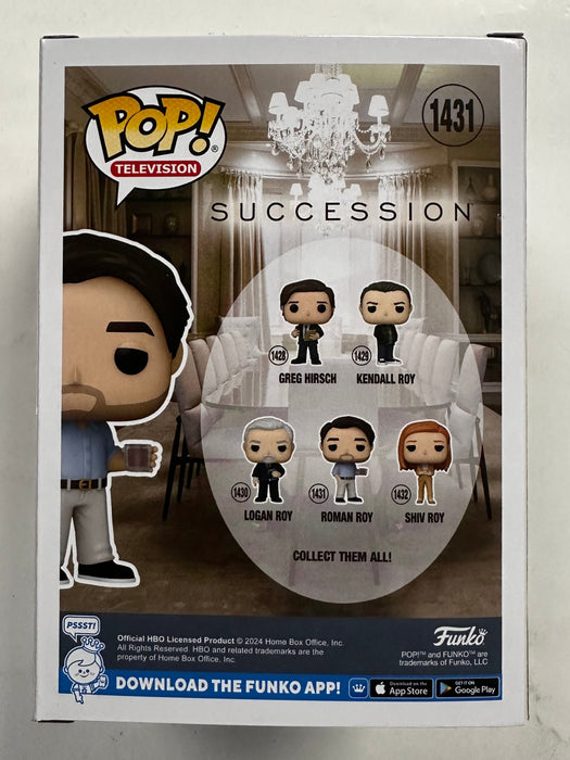 Funko Pop! Television Roman Roy #1431 HBO Succession 2024 - for just $15! 