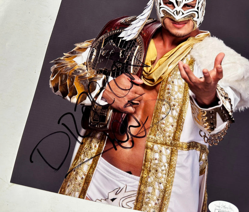 Dragon Lee Signed 8X10 Photo WWE Wrestling Latino World Order With JSA COA - for just $50! 
