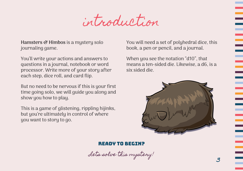 Hamsters and Himbos RPG - for just $11.99! 