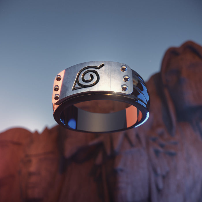 Naruto™ Hidden Leaf Village Headband Ring - Just $41.99! Shop now at Retro Gaming of Denver