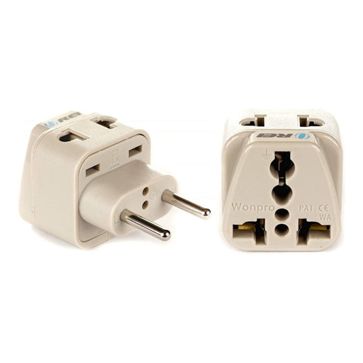 European Travel Adapter - 2 in 1 - Type C - Compact Design (DB-9C) - Just $5.99! Shop now at Retro Gaming of Denver