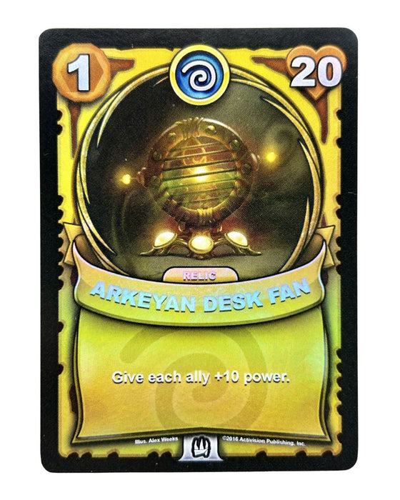 Arkeyan Desk Fan (Battlecast) (Gold Foil) - for just $3! 