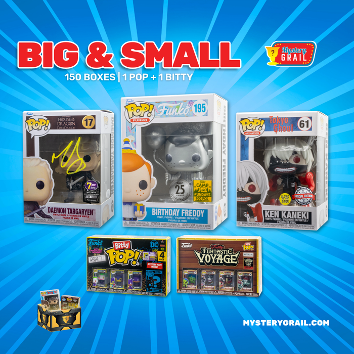Pop + Bitty Mystery Grail Box - for just $24! 