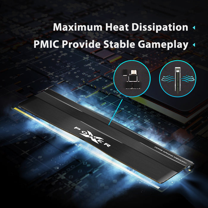 Silicon Power Zenith Gaming DDR5 6000MT/s (PC5-48000) CL30 32GB(2x16GB) AMD Expo/Intel XMP 3.0 Dual Pack 1.35V Desktop Unbuffered DIMM - for just $445.97! 