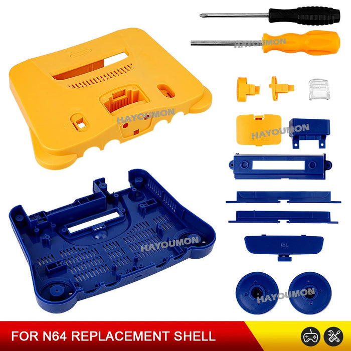 N64 Replacement Translucent Shell Case Housing Nintendo 64 - for just $54.99! 