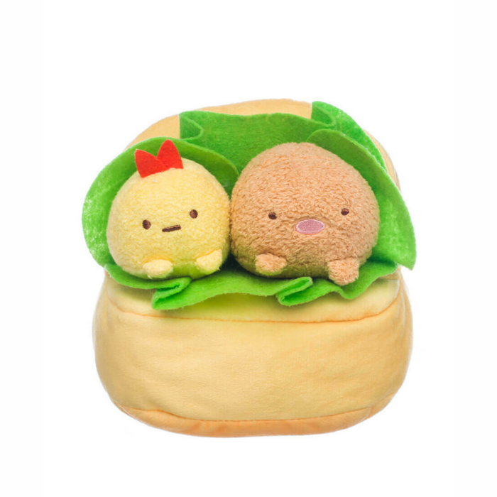 San-X Sumikkogurashi Original Tonkatsu and Ebi Sandwich Plush - Just $15.99! Shop now at Retro Gaming of Denver