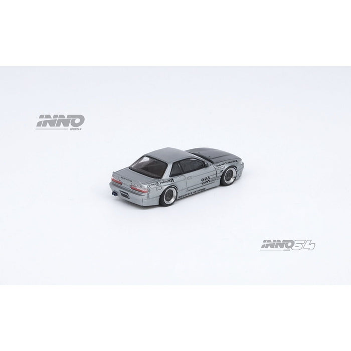 Inno64 Nissan Silvia S13 (V1) Pandem Rocket Bunny in Silver 1:64 - Just $25.99! Shop now at Retro Gaming of Denver