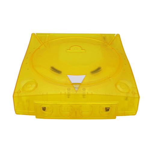 SEGA Dreamcast DC Yellow Replacement Console Shell Housing Transparent - for just $56.99! 