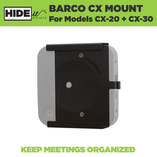 HIDEit CX | Barco ClickShare CX-20 CX-30 Wall Mount - for just $45! 