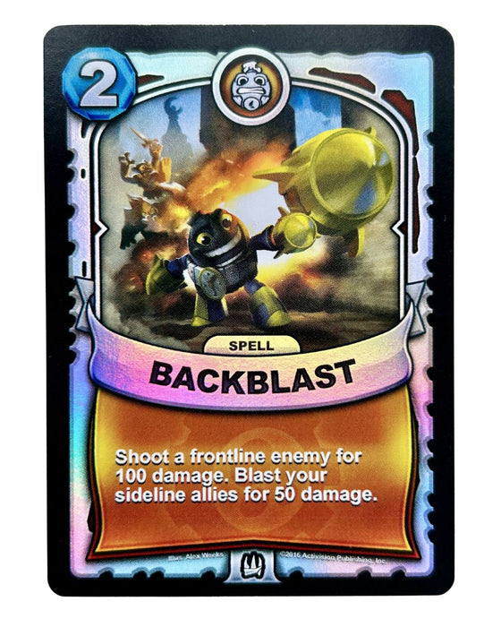 Backblast (Battlecast) (Silver Foil) - for just $1! 
