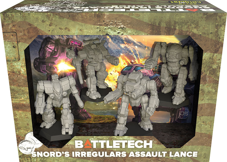BattleTech: ForcePack - Snords Irregulars Assault Lance - for just $34.99! 