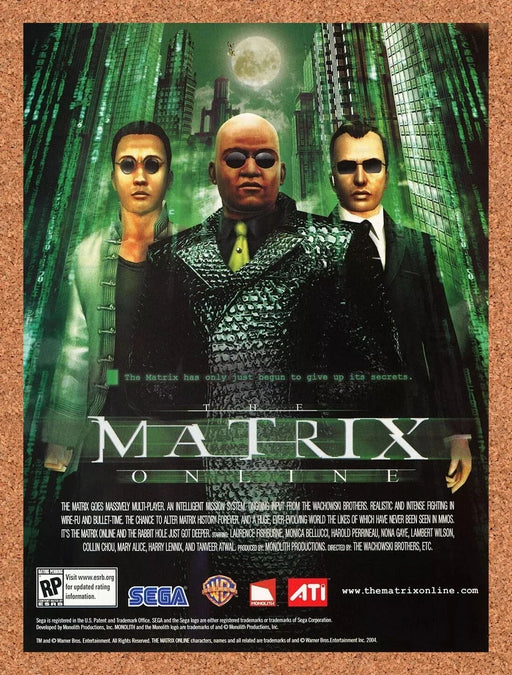 2007 Matrix Online PC Original ATI Ad v1 - for just $17.99! 