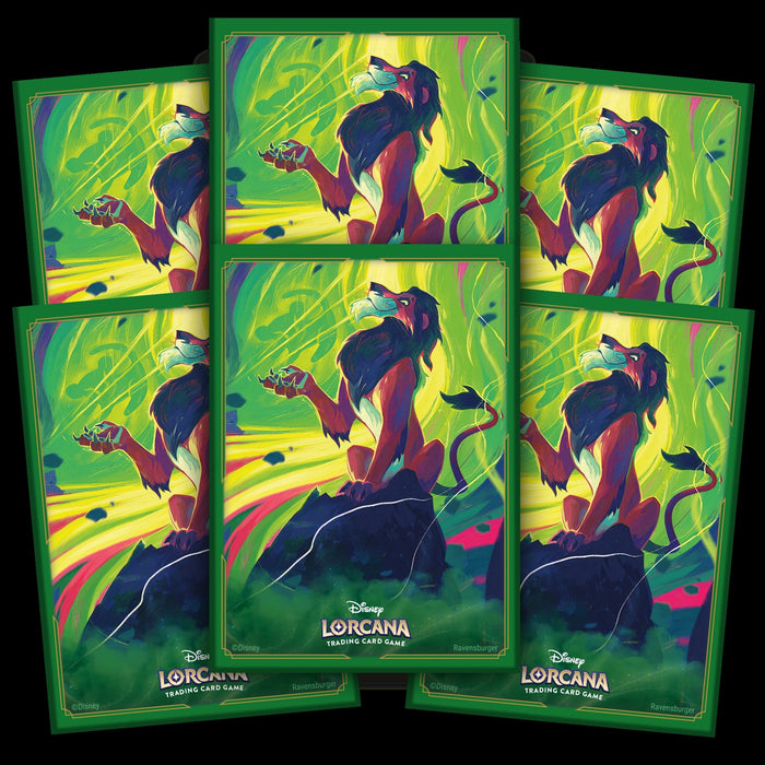 Disney Lorcana TCG: Card Sleeve Pack - Scar - for just $10.99! 