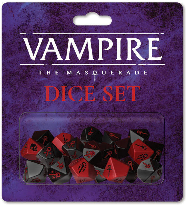 Vampire: The Masquerade - 5th Edition - Dice Set - for just $20! 