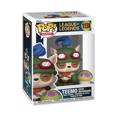 League of Legends Teemo with Mushroom Funko Pop! Vinyl Figure and Buddy #1138 - for just $9.95! 