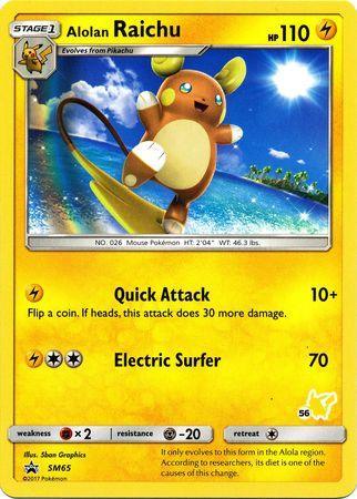 Alolan Raichu (SM65) (Pikachu Stamp #56) [Battle Academy 2020] - for just $0.45! 