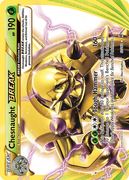 Chesnaught BREAK (12/162) [XY: BREAKthrough] - for just $1.05! 