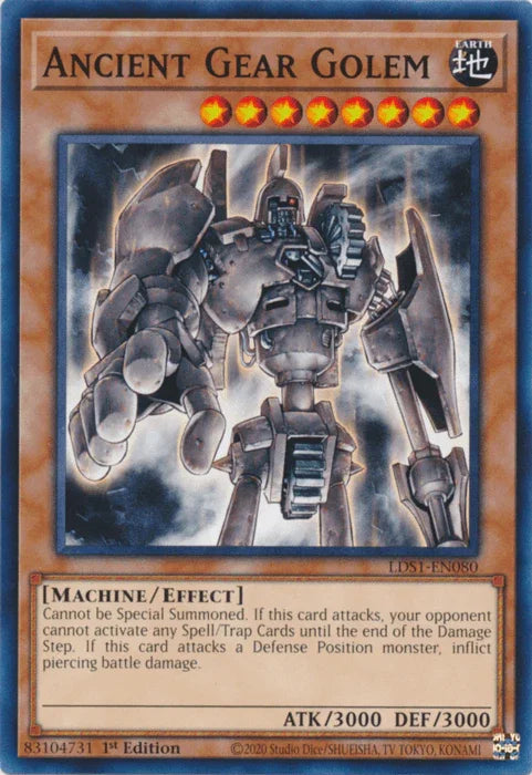 Ancient Gear Golem [LDS1-EN080] Common - for just $0.10! 