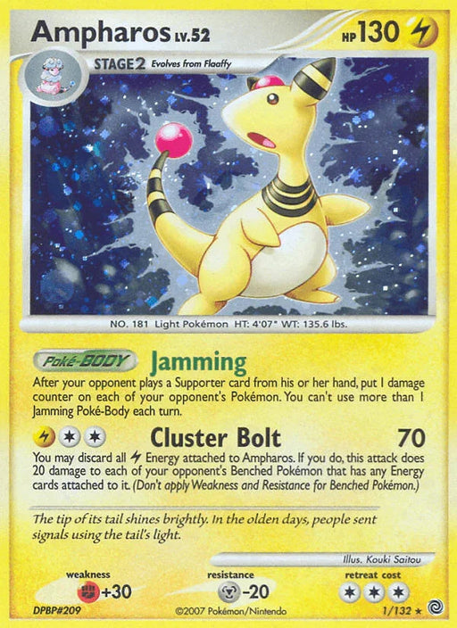Ampharos (1/132) [Diamond & Pearl: Secret Wonders] - for just $10.85! 