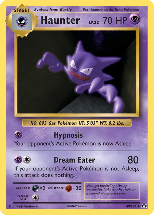 Haunter (48/108) [XY: Evolutions] - for just $0.15! 