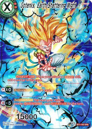 Gotenks, Earth-Shattering Might (SPR) (BT11-003) [Vermilion Bloodline] - for just $2.50! 