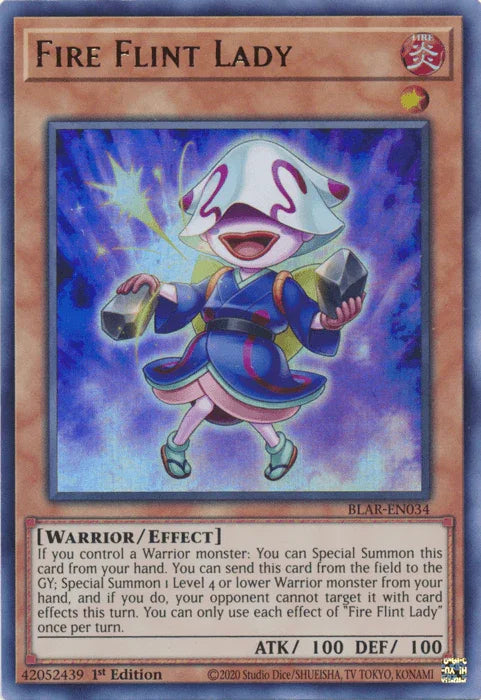 Fire Flint Lady [BLAR-EN034] Ultra Rare - for just $0.20! 
