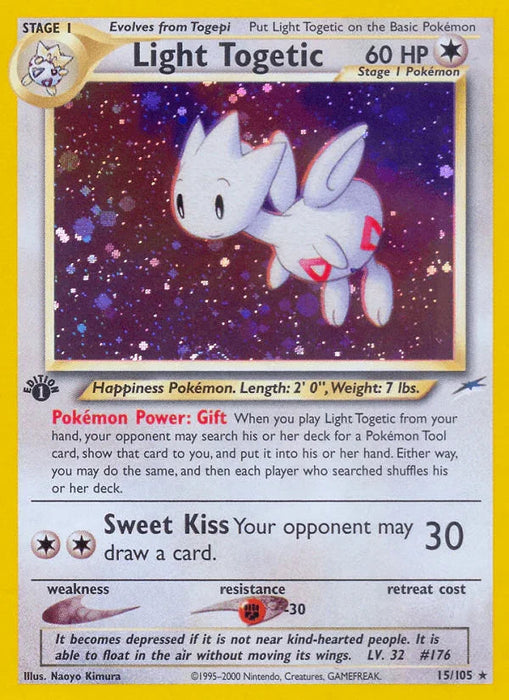 Light Togetic (15/105) [Neo Destiny 1st Edition] - for just $92! 