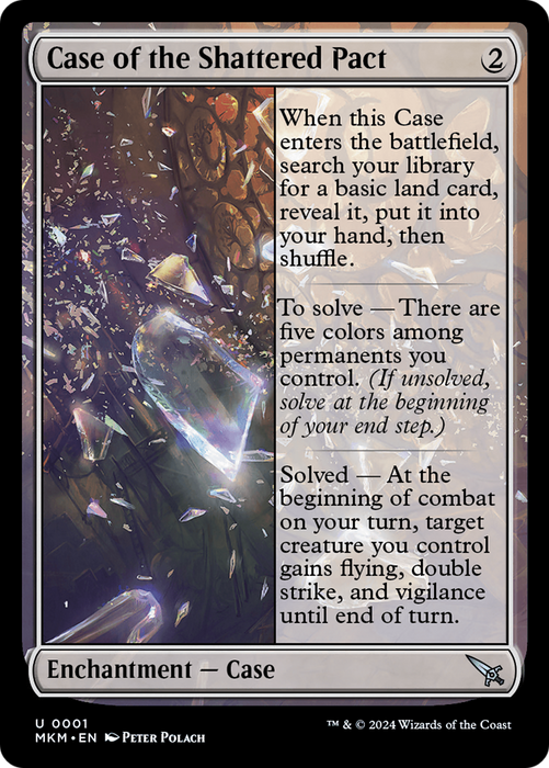 Case of the Shattered Pact (MKM-001) - Murders at Karlov Manor - for just $0.10! 