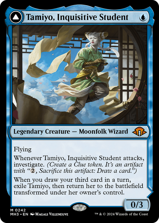 Tamiyo, Inquisitive Student (MH3-242) - Modern Horizons 3 - for just $4.69! 