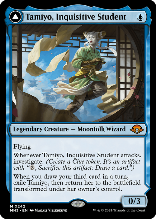 Tamiyo, Inquisitive Student (MH3-242) - Modern Horizons 3 - for just $5.68! 