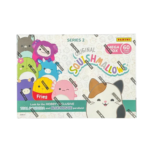 2025 Panini Squishmallows Series 2 - Hobby Mega Box - for just $40! 