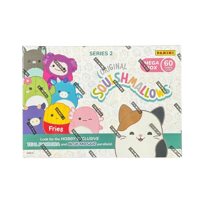 2025 Panini Squishmallows Series 2 - Hobby Mega Box - for just $40! 