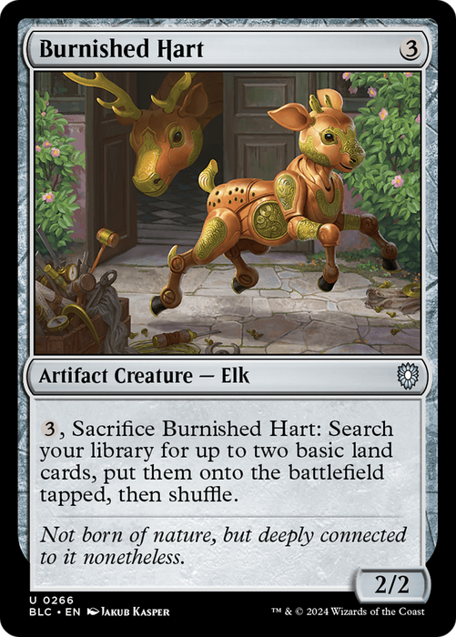 Burnished Hart (BLC-266) - Bloomburrow Commander - for just $0.08! 