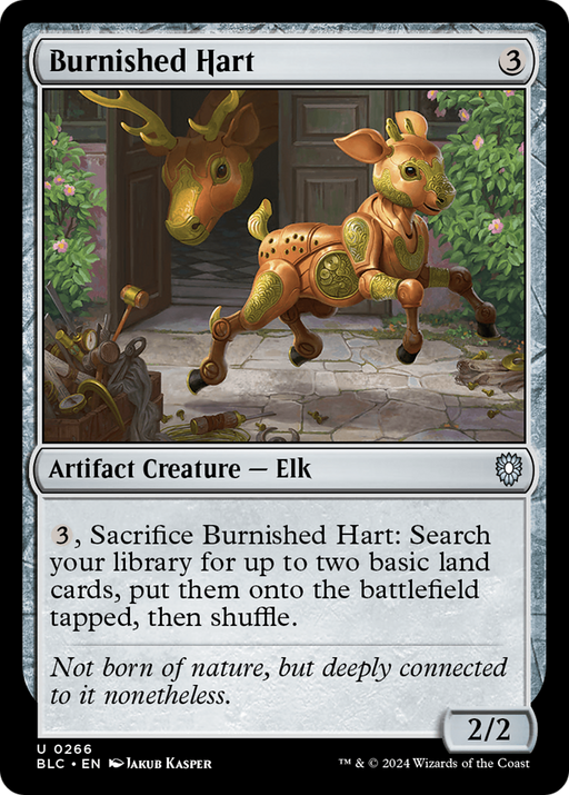 Burnished Hart (BLC-266) - Bloomburrow Commander - for just $0.08! 