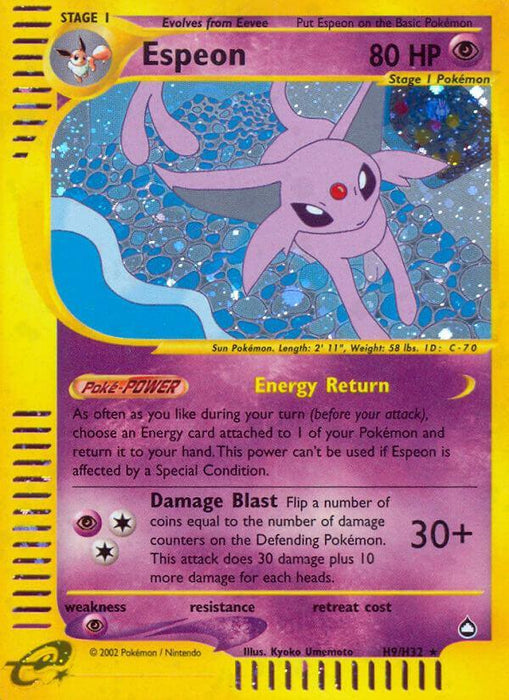 Espeon (H9/H32) [Aquapolis] - for just $116! 