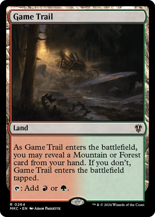 Game Trail (MKC-264) - Murders at Karlov Manor Commander - for just $0.09! 