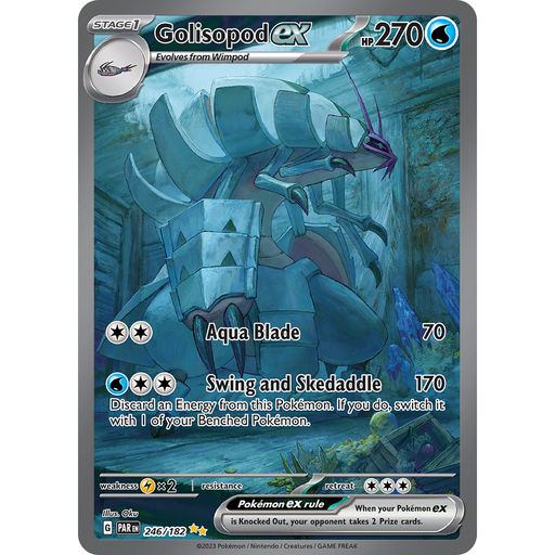 Golisopod ex (246/182) [Scarlet & Violet: Paradox Rift] - Just $8.85! Shop now at Retro Gaming of Denver