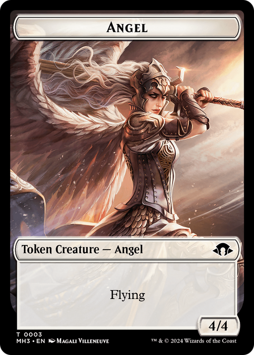 Eldrazi Spawn // Angel Double-Sided Token [Modern Horizons 3 Tokens] - Just $0.25! Shop now at Retro Gaming of Denver