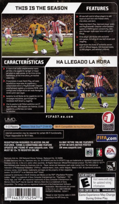 FIFA 07 – PlayStation Portable (PSP) - for just $12.99! 