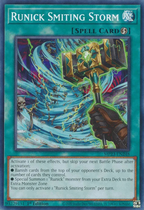 Runick Smiting Storm [MP23-EN248] Common - for just $0.10! 