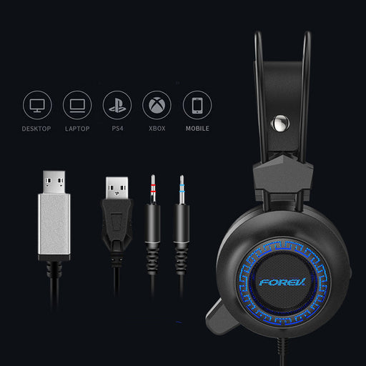 Computer Usb Headset Headset Wired Headset For Gaming Games - for just $84.62! 