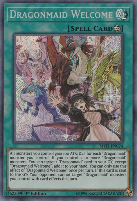 Dragonmaid Welcome [MYFI-EN024] Secret Rare - for just $1.30! 