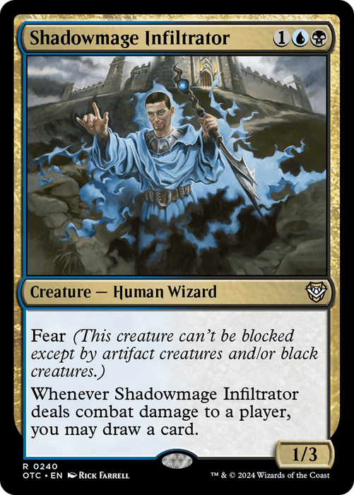 Shadowmage Infiltrator (OTC-240) - Outlaws of Thunder Junction Commander - for just $0.09! 
